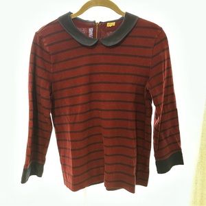 J. Crew Striped Collared Shirt